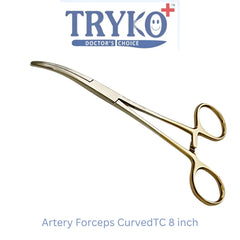 Artery Forceps Curved TC 8 inch