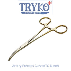 Artery Forceps CurvedTC 6 inch
