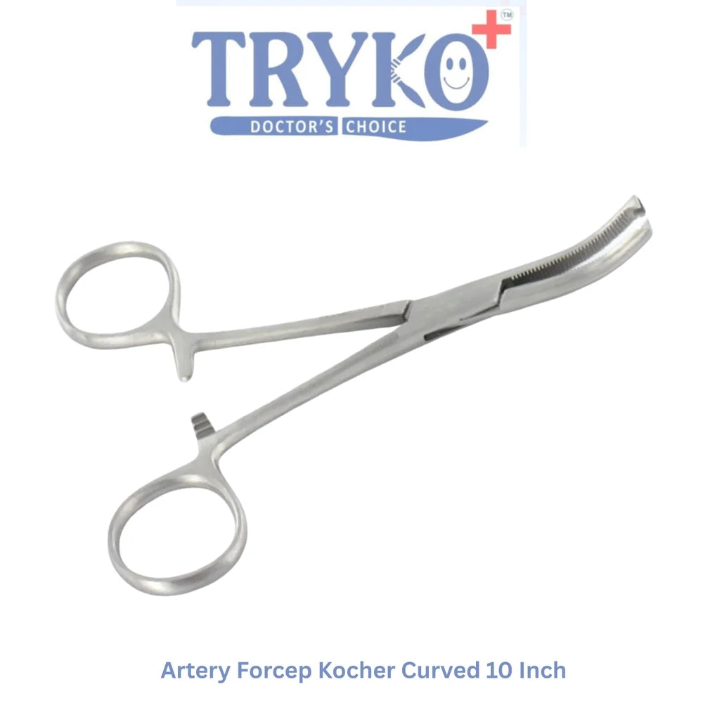 Artery Forceps Kocher Curved 10 Inch