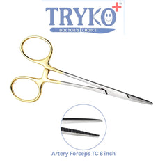 Artery Forceps Straight TC 8 inch