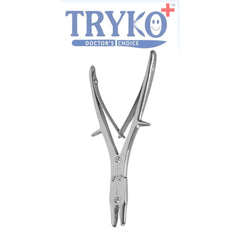 Bone Rongeur Double Action Straight, 2mm Tip, 7 Inch