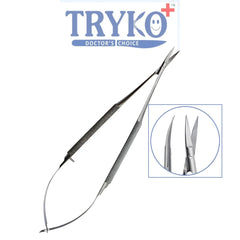 Castroviejo Scissor, Round Handle, Curved 8"