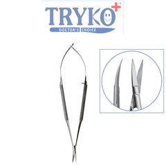 Castroviejo Scissor, Round Handle, Curved 8"