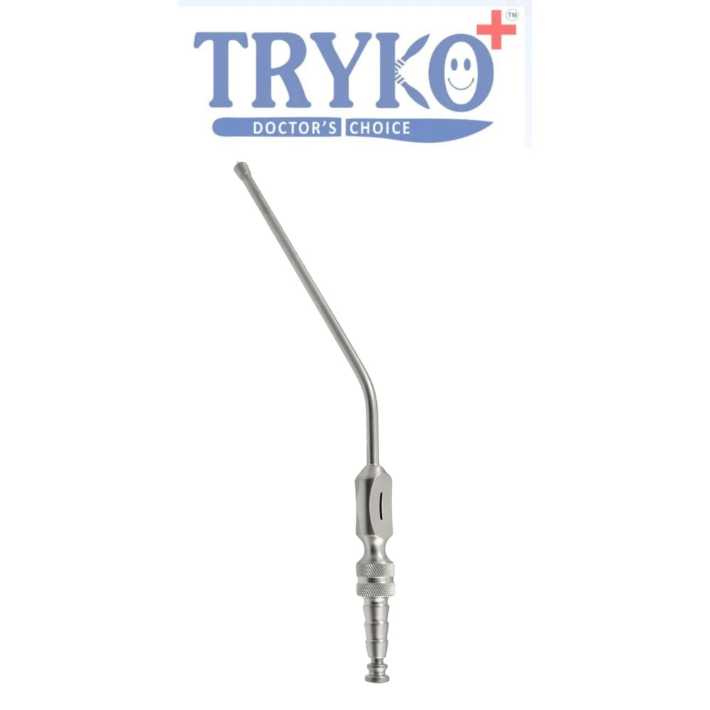 Frazier Suction Tip Cannula No. 1,2,3,4,5,6 With Key Hole