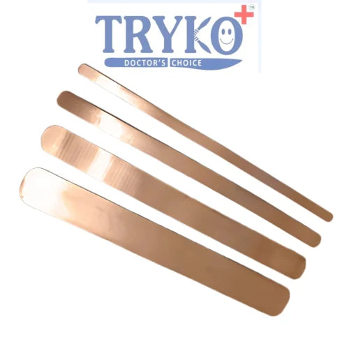 Copper Retractor 6 Inch, 7 Inch, 8 Inch, 9 Inch, 10Inch, 11 Inch, 12 Inch (Brain Spatula)