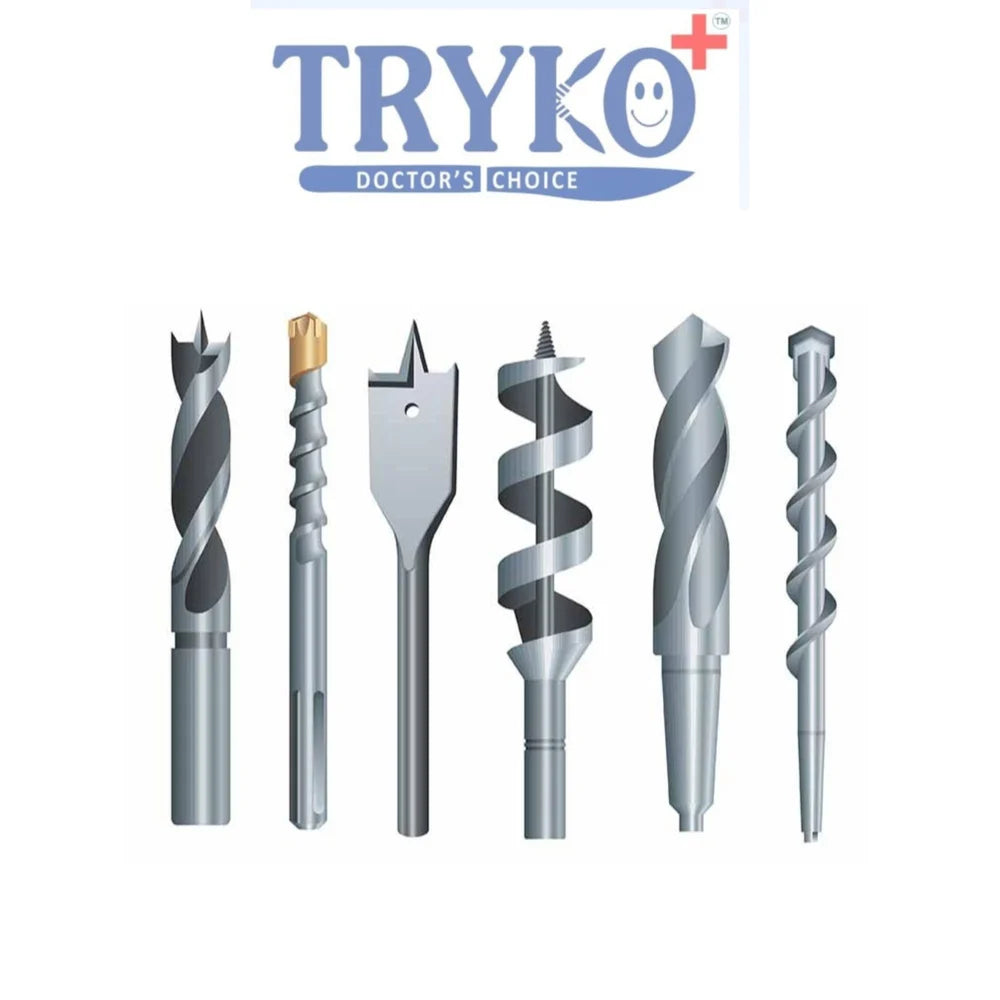 Surgical Drill Bits, Assorted