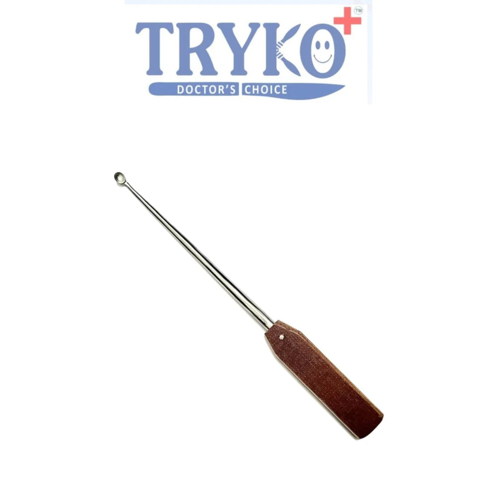 BONE SCOOP FIBRE HANDLE 8 Inch - 1mm, 2mm,3mm, 4mm ,5mm
