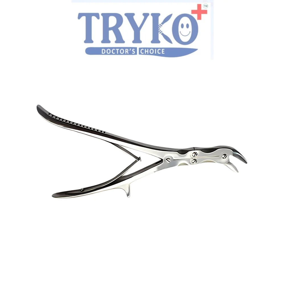Bone Nibbler Echlin Double Action, 2mm Tip, 6 Inch & 8 Inch