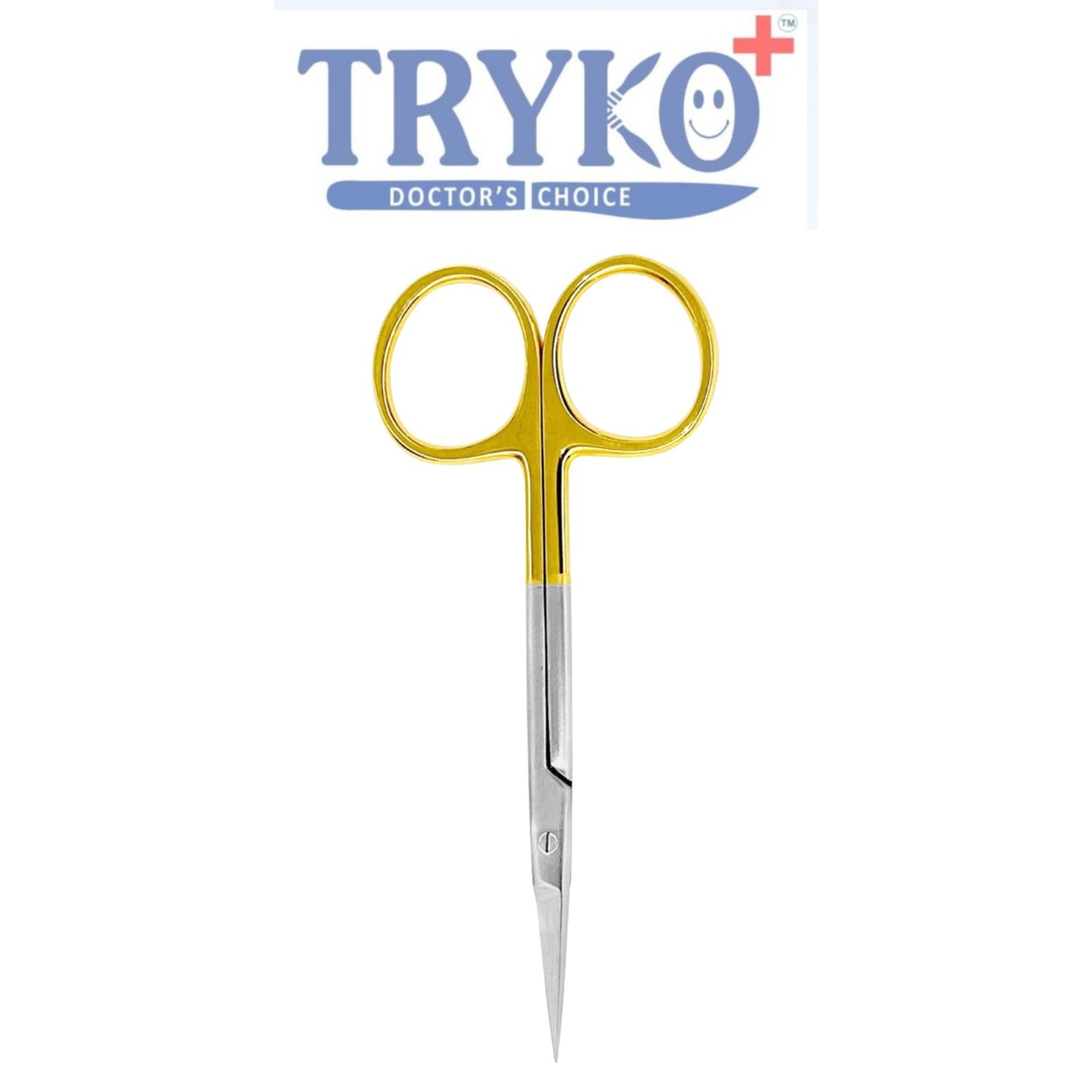 Iris Scissor T.C Straight - 4.5 Inch