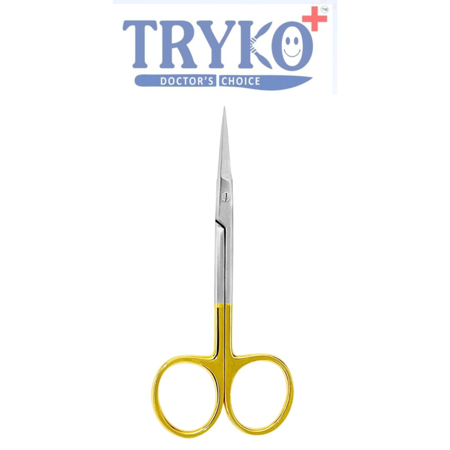 Iris Scissor T.C Straight - 4.5 Inch