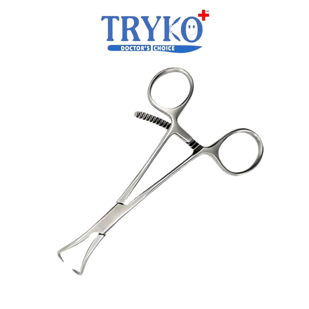 Reposition Forceps 5 Inch S.S Brand TRYKO+