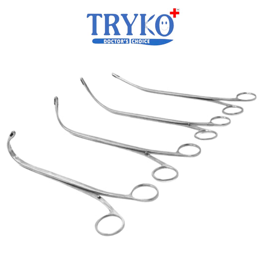 Stone Holding Forceps Set of 4 Brand TRYKO+