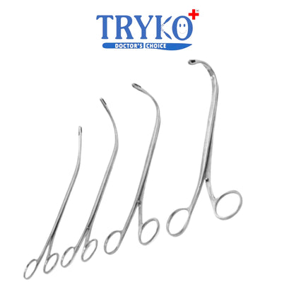 Stone Holding Forceps Set of 4 Brand TRYKO+