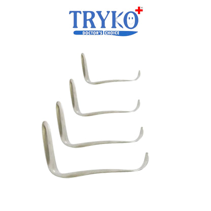 Sims Speculum Single Side Set of 4 Pieces