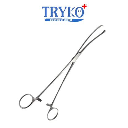 Vulsellum Forceps S.S 8 Inch & 10 Inch  Brand TRYKO+
