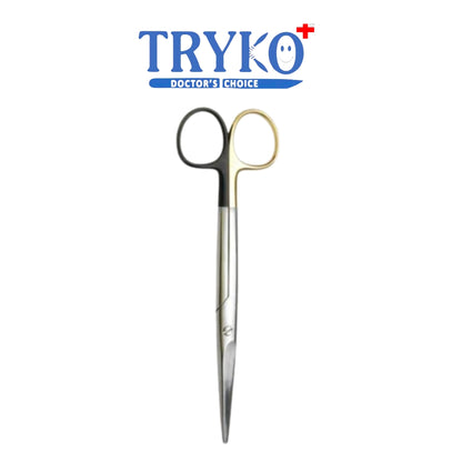 Mayo Scissor Supercut with T.C. Straight 6", 7" &  8 Inches  Inch Brand TRYKO+