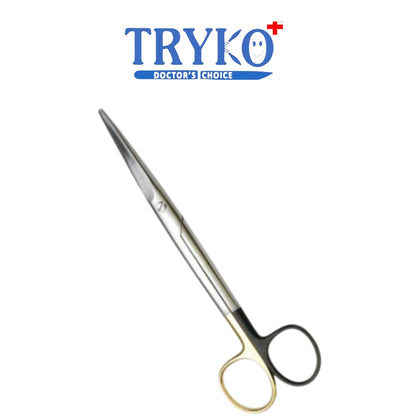 Mayo Scissor Supercut with T.C. Straight 6", 7" &  8 Inches  Inch Brand TRYKO+