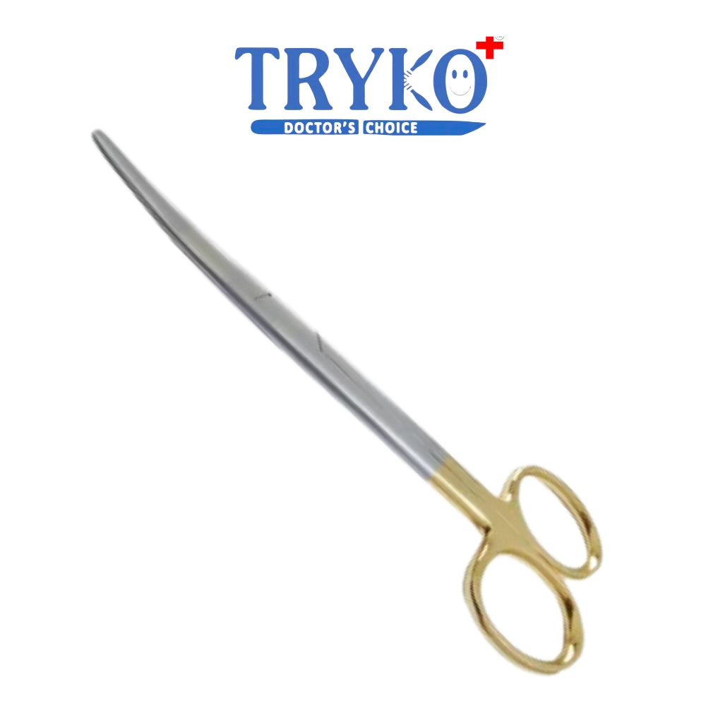Mayo Scissor T.C. Curved 5", 6", 7", 8", 9",& 10 Inch Brand TRYKO+