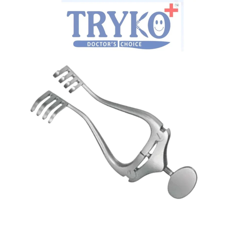 Jansen Scalp Retractor 4x4 Pronge