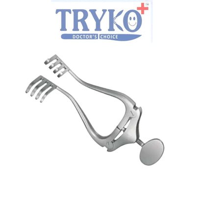 Jansen Scalp Retractor 4x4 Pronge