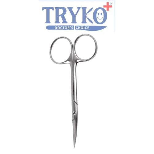 Iris Scissor, Curved 4",4.5",5" & 6 Inch
