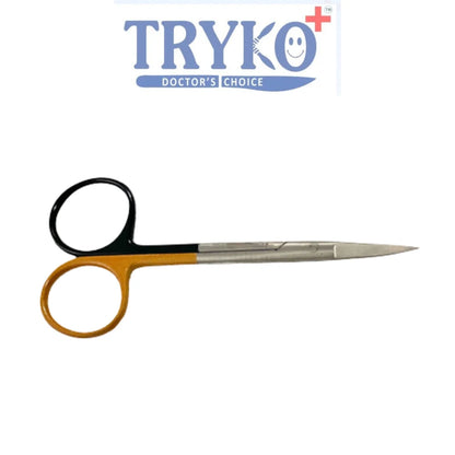 Iris Scissor Supercut T.C, Curved, 4.5 Inch