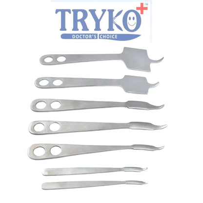 Hohmann Retractor Set of 7 (BONE SPIKE , BONE LEVER)