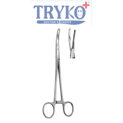 Hysterectomy Clamp, Angular 8 Inch & 10 Inch