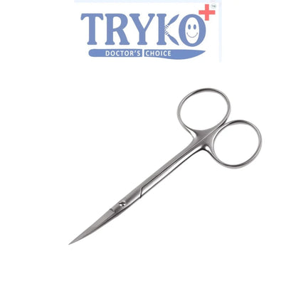 Iris Scissor, Curved 4",4.5",5" & 6 Inch