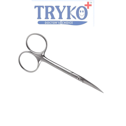 Iris Scissor, Curved 4",4.5",5" & 6 Inch