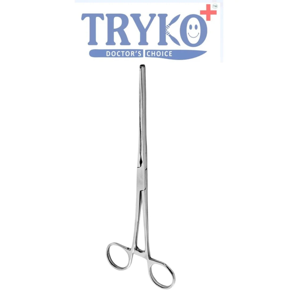 Intestinal Clamp, Curved Jaws 6 Inch