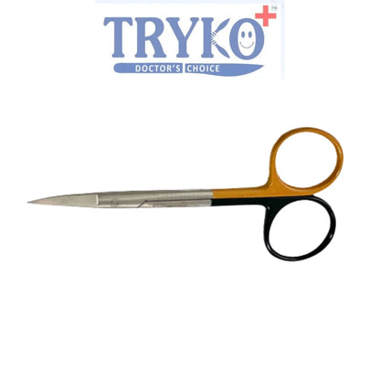 Iris Scissor Supercut T.C, Curved, 4.5 Inch