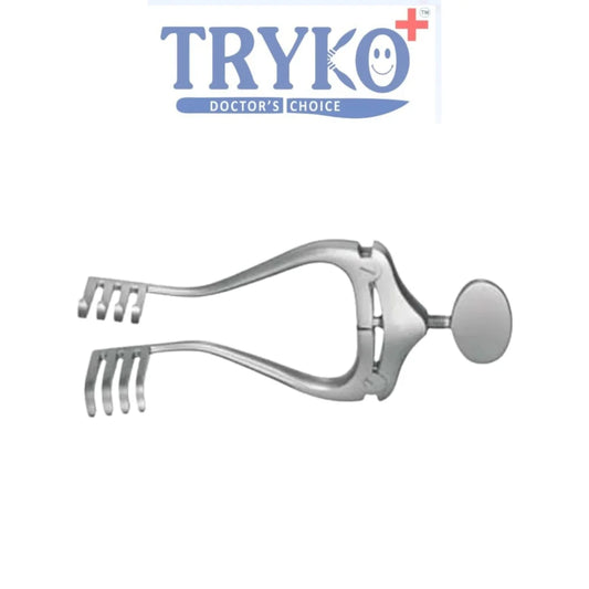 Jansen Scalp Retractor 4x4 Pronge