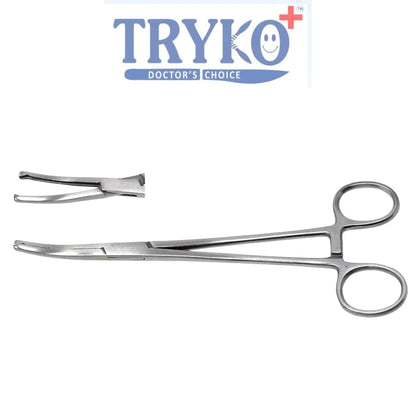Hysterectomy Clamp, Angular 8 Inch & 10 Inch