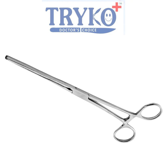 Intestinal Clamp Straight Jaws 6 Inch 7 Inch, 8 Inch, 9 Inch, 10 Inch