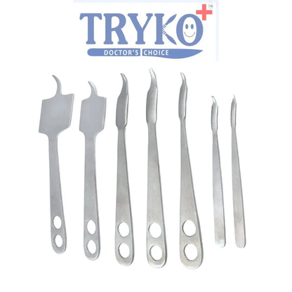 Hohmann Retractor Set of 7 (BONE SPIKE , BONE LEVER)