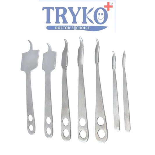 Hohmann Retractor Set of 7 (BONE SPIKE , BONE LEVER)