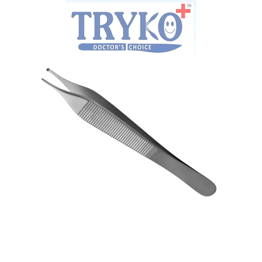 Adson Dissecting Forceps Toothed 4 Inch, 5 Inch, 6 Inch, 7 Inch & 8 Inch
