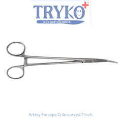 Artery Forceps Crile Curved 7 Inch