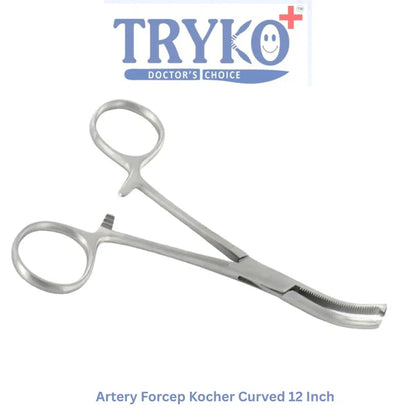 Artery Forceps Kocher Curved 5 Inch To 12 Inch
