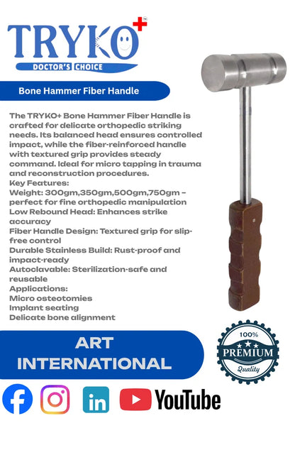 Bone Hammer Fibre Handle 300gm,350gm,500gm,750gm