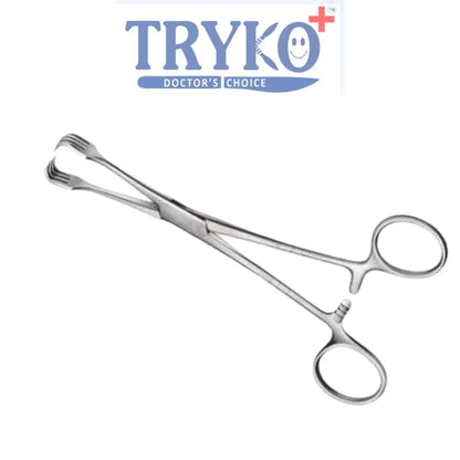 BRAUN TISSUE FORCEPS 6",8" & 10"- 3X3 OR 4X4