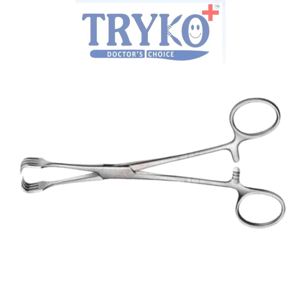 BRAUN TISSUE FORCEPS 6",8" & 10"- 3X3 OR 4X4