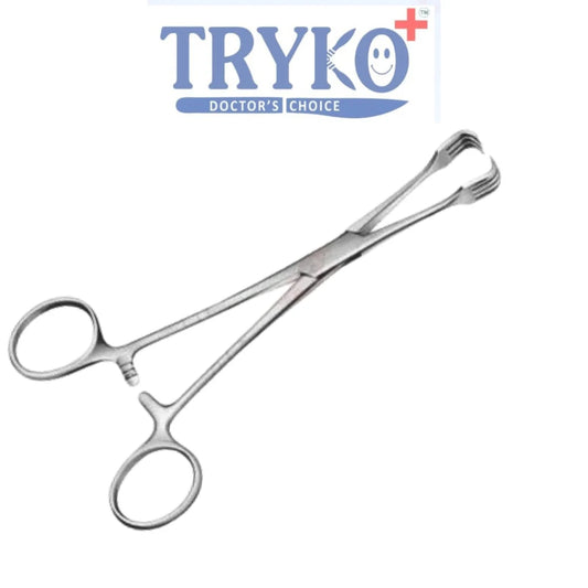 BRAUN TISSUE FORCEPS 6",8" & 10"- 3X3 OR 4X4