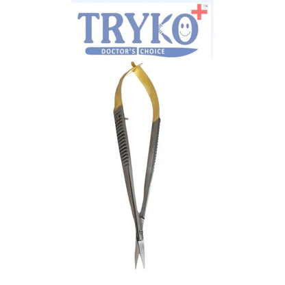 Castroviejo Scissor, Flat Handle, Straight 6 Inch, 7 Inch & 8 Inch T.C