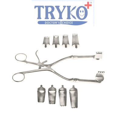 Cloward Blade Retractor Set, 10 Pcs.
