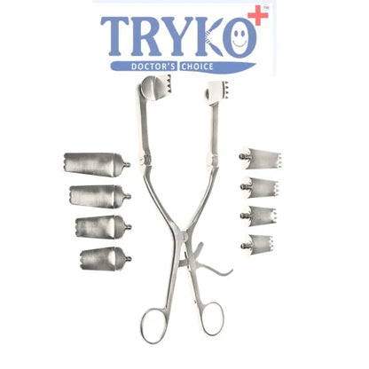 Cloward Blade Retractor Set, 10 Pcs.