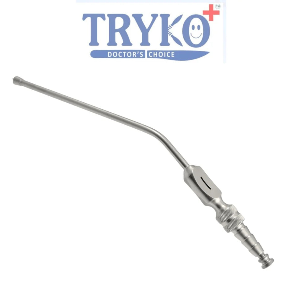 Frazier Suction Tip Cannula No. 1,2,3,4,5,6 With Key Hole