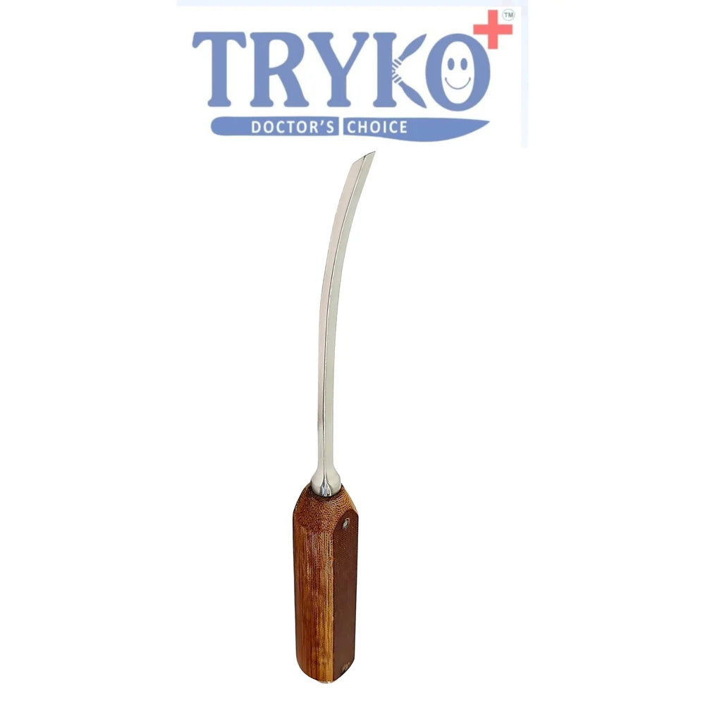 Bone Chisel Curved Fiber Handle 5 MM To 20 MM
