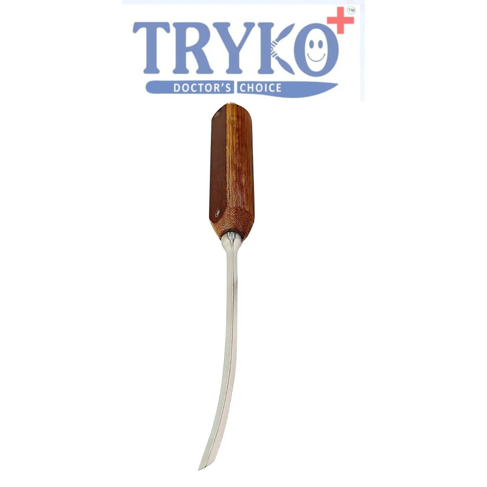 Bone Chisel Curved Fiber Handle 5 MM To 20 MM
